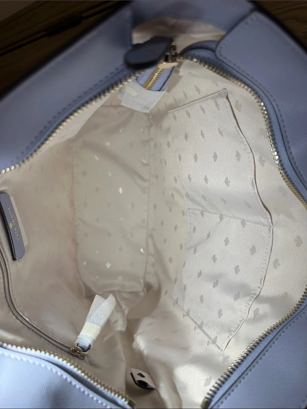 kate spade Lilac Saffiano Leather Tote